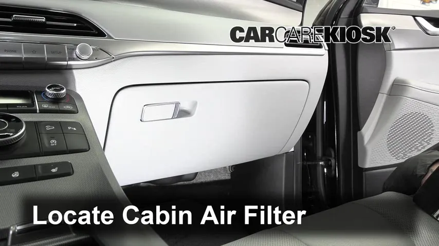 2020 Hyundai Palisade SEL 3.8L V6 Filtro de aire (interior)